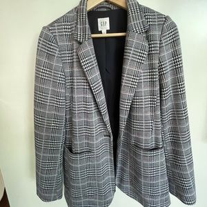 Gap Plaid Blazer Size 4